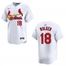 Cardinals #18 Jordan Walker White Stitched Jersey