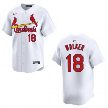 Cardinals #18 Jordan Walker White Stitched Jersey