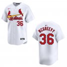 Cardinals #36 Michael McGreevy White Stitched Jersey