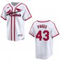 Cardinals #43 Pedro Pages White Throwback Stitched Jersey