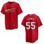 Cardinals #55 Ryne Stanek Red Stitched Jersey
