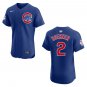 Cubs #2 Nico Hoerner Royal Blue Stitched Jersey