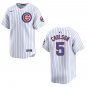 Cubs #5 Dylan Carlson White Stitched Jersey