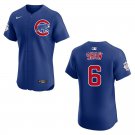Cubs #6 Matt Shaw Royal Blue Stitched Jersey