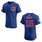 Cubs #15 Carson Kelly Royal Blue Stitched Jersey