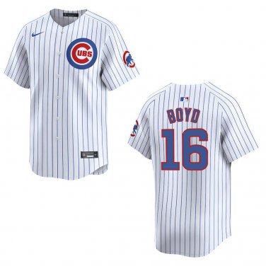 Cubs #16 Matthew Boyd White Stitched Jersey