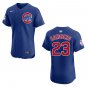 Cubs #23 Ryne Sandberg Royal Blue Stitched Jersey