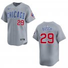 Cubs #29 Michael Busch Gray Stitched Jersey