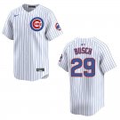 Cubs #29 Michael Busch White Stitched Jersey