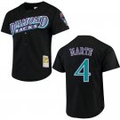 Diamondbacks #4 Ketel Marte Black Throwback Stitched Jersey