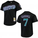 Diamondbacks #7 Corbin Carroll Black Throwback Stitched Jersey