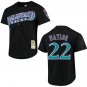 Diamondbacks #22 Josh Naylor Black Throwback Stitched Jersey