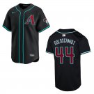 Diamondbacks #44 Paul Goldschmidt Black Stitched Jersey
