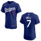 Dodgers #7 Blake Snell Royal Blue Stitched Jersey