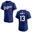 Dodgers #13 Max Muncy Royal Blue Stitched Jersey
