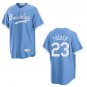 Dodgers #23 Kyle Tucker Light Blue Stitched Jersey