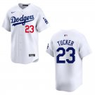 Dodgers #23 Kyle Tucker White Stitched Jersey