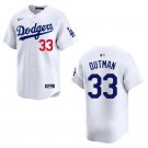Dodgers #33 James Outman White Stitched Jersey