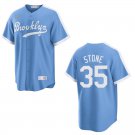 Dodgers #35 Gavin Stone Light Blue Stitched Jersey