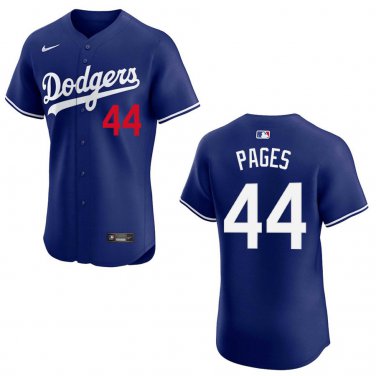 Dodgers #44 Andy Pages Royal Blue Stitched Jersey