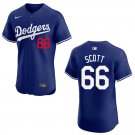 Dodgers #66 Tanner Scott Royal Blue Stitched Jersey