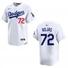 Dodgers #72 Miguel Rojas White Stitched Jersey