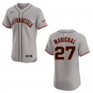 Giants #27 Juan Marichal Gray Stitched Jersey