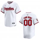 Guardians #00 Custom Name And Number White Stitched Jersey