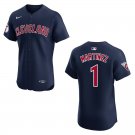 Guardians #1 Angel Martinez Navy Stitched Jersey