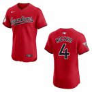 Guardians #4 Brayan Rocchio Red Stitched Jersey