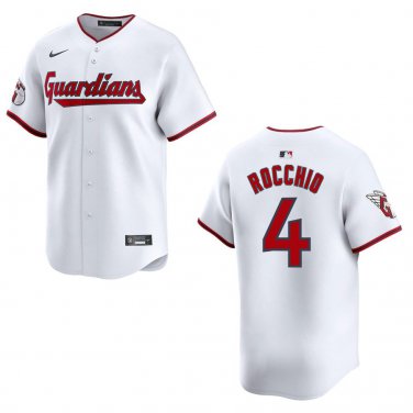 Guardians #4 Brayan Rocchio White Stitched Jersey