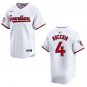Guardians #4 Brayan Rocchio White Stitched Jersey