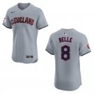 Guardians #8 Albert Belle Gray Stitched Jersey