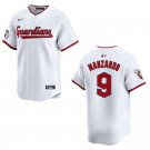 Guardians #9 Kyle Manzardo White Stitched Jersey