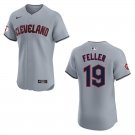 Guardians #19 Bob Feller Gray Stitched Jersey