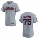 Guardians #75 Connor Brogdon Gray Stitched Jersey