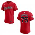 Guardians #75 Connor Brogdon Red Stitched Jersey
