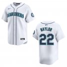 Mariners #22 Josh Naylor White Stitched Jersey