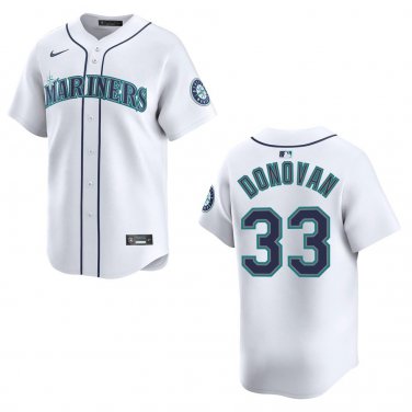 Mariners #33 Brendan Donovan White Stitched Jersey