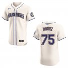 Mariners #75 Andres Munoz Cream Stitched Jersey