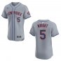 Mets #5 David Wright Gray Stitched Jersey