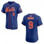 Mets #9 Brandon Nimmo Blue Stitched Jersey