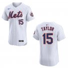 Mets #15 Tyrone Taylor White Stitched Jersey