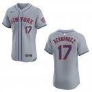 Mets #17 Keith Hernandez Gray Stitched Jersey