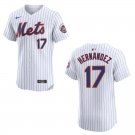 Mets #17 Keith Hernandez White Stitched Jersey