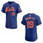 Mets #19 Bo Bichette Blue Stitched Jersey