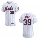 Mets #39 Edwin Diaz White Stitched Jersey