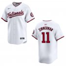 Nationals #11 Ryan Zimmerman White Stitched Jersey
