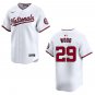 Nationals #29 James Wood White Stitched Jersey