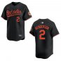 Orioles #2 Gunnar Henderson Black Stitched Jersey